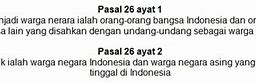 Pasal 28 Ayat 1 Tentang Kewajiban